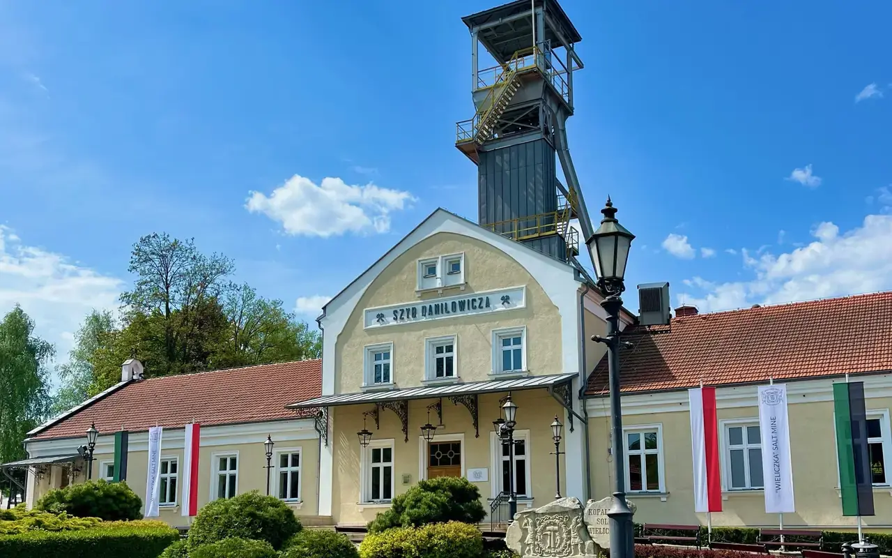 Daniłowicz Shaft entrance at the Wieliczka Salt Mine